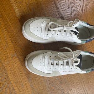 White and Green Axel ArigatoSneakers